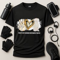 Peace Love Gsp German Shorthaired Pointer Dog Lover Cooling Performance Crew T-Shirt