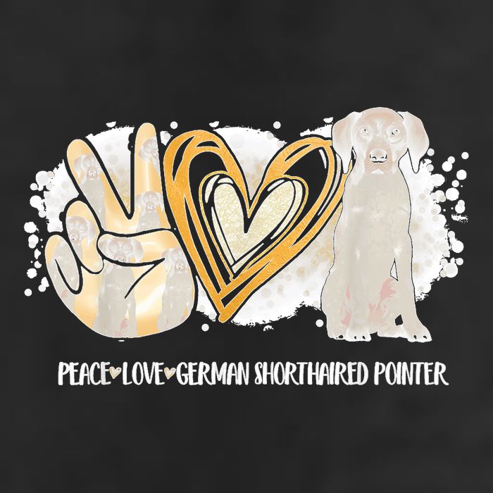 Peace Love Gsp German Shorthaired Pointer Dog Lover 11oz C Handle Ceramic Mug
