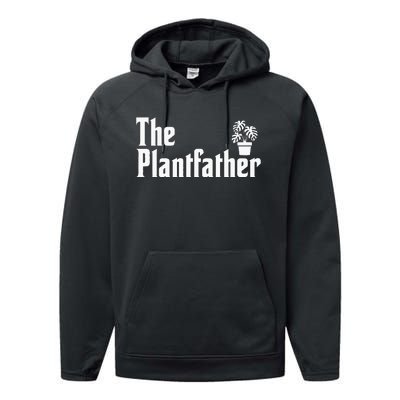 Plant Lover Gardener Monstera Succulent Performance Fleece Hoodie