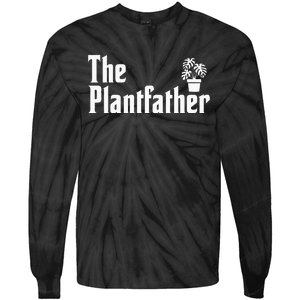 Plant Lover Gardener Monstera Succulent Tie-Dye Long Sleeve Shirt