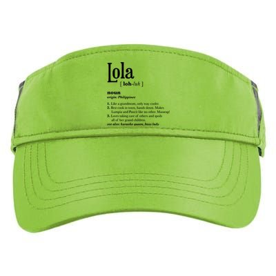 Philippines Lola Gift Pinoy Adult Drive Performance Visor