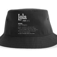 Philippines Lola Gift Pinoy Sustainable Bucket Hat