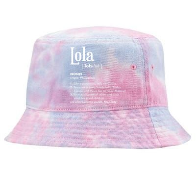 Philippines Lola Gift Pinoy Tie-Dyed Bucket Hat