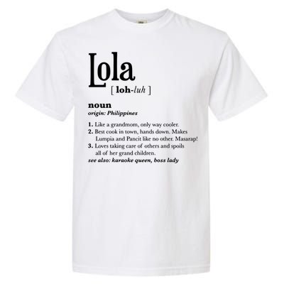 Philippines Lola Gift Pinoy Garment-Dyed Heavyweight T-Shirt