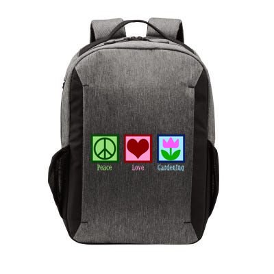 Peace Love Gardening Vector Backpack