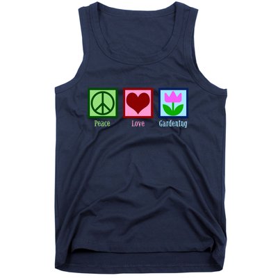 Peace Love Gardening Tank Top