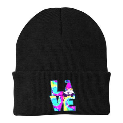 Peace Love Gnome Hippie Gnome Pshycodelic Love Decor Gift Beanie