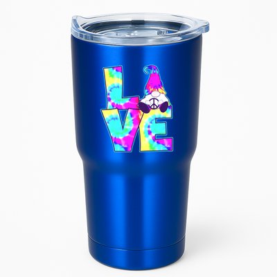Peace Love Gnome Hippie Gnome Pshycodelic Love Decor Gift Tumbler