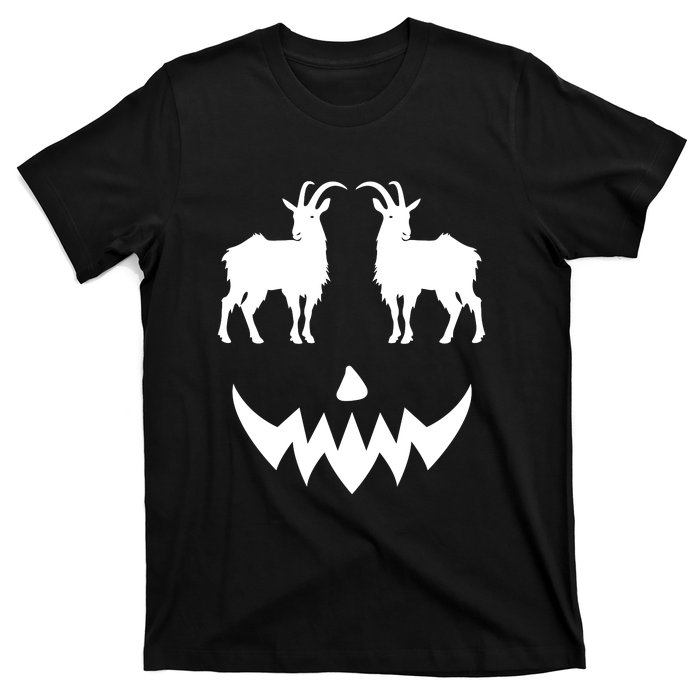 Pumpkin Lamancha Goat Halloween T-Shirt