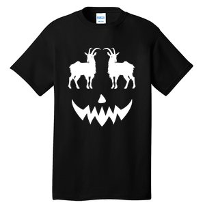 Pumpkin Lamancha Goat Halloween Tall T-Shirt