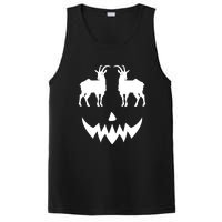 Pumpkin Lamancha Goat Halloween PosiCharge Competitor Tank