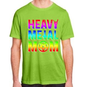 Pride Lgbt Gift Lesbian Bisexual Rainbow Metal Mom Gift Adult ChromaSoft Performance T-Shirt