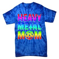 Pride Lgbt Gift Lesbian Bisexual Rainbow Metal Mom Gift Tie-Dye T-Shirt