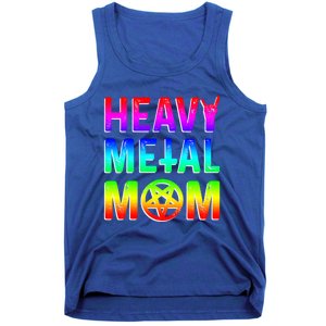 Pride Lgbt Gift Lesbian Bisexual Rainbow Metal Mom Gift Tank Top