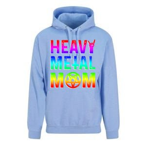 Pride Lgbt Gift Lesbian Bisexual Rainbow Metal Mom Gift Unisex Surf Hoodie