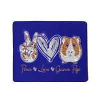 Peace Love Guinea Pigs Gift For Guinea Pigs Lover Gift Mousepad