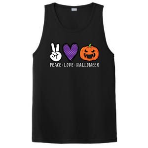 Peace Love Halloween Great Gift PosiCharge Competitor Tank