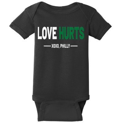 Philadelphia Love Hurts Fan Pride Baby Bodysuit
