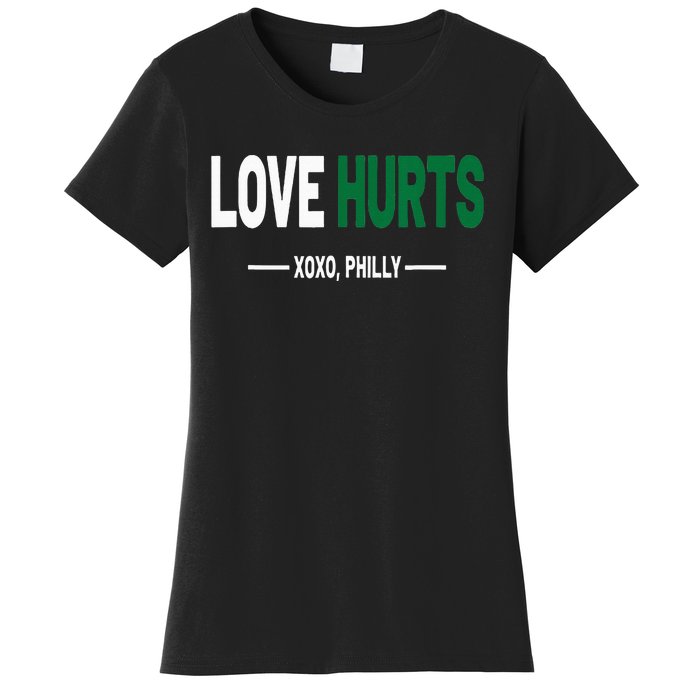 Philadelphia Love Hurts Fan Pride Women's T-Shirt