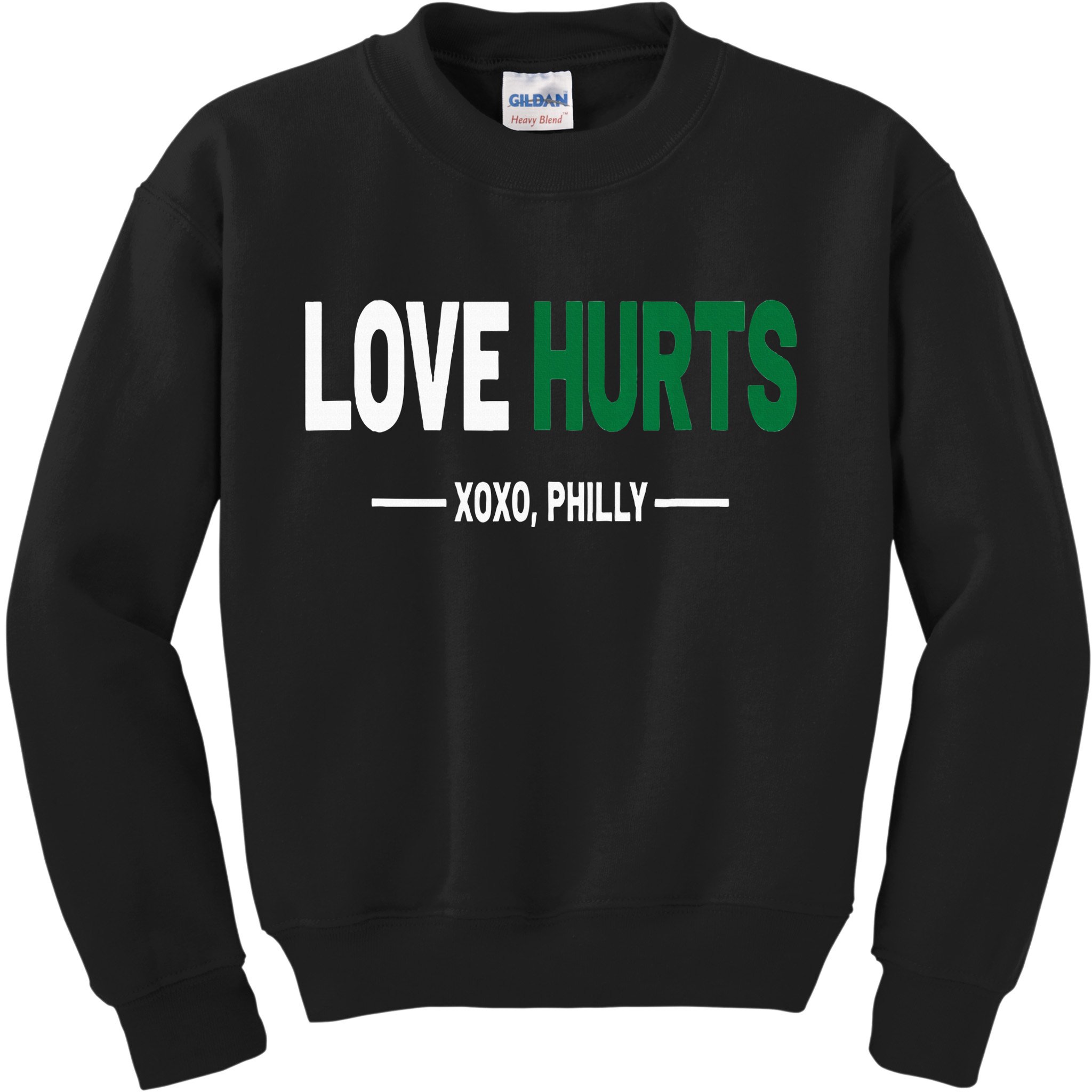 Philadelphia Love Hurts Fan Pride Kids Sweatshirt