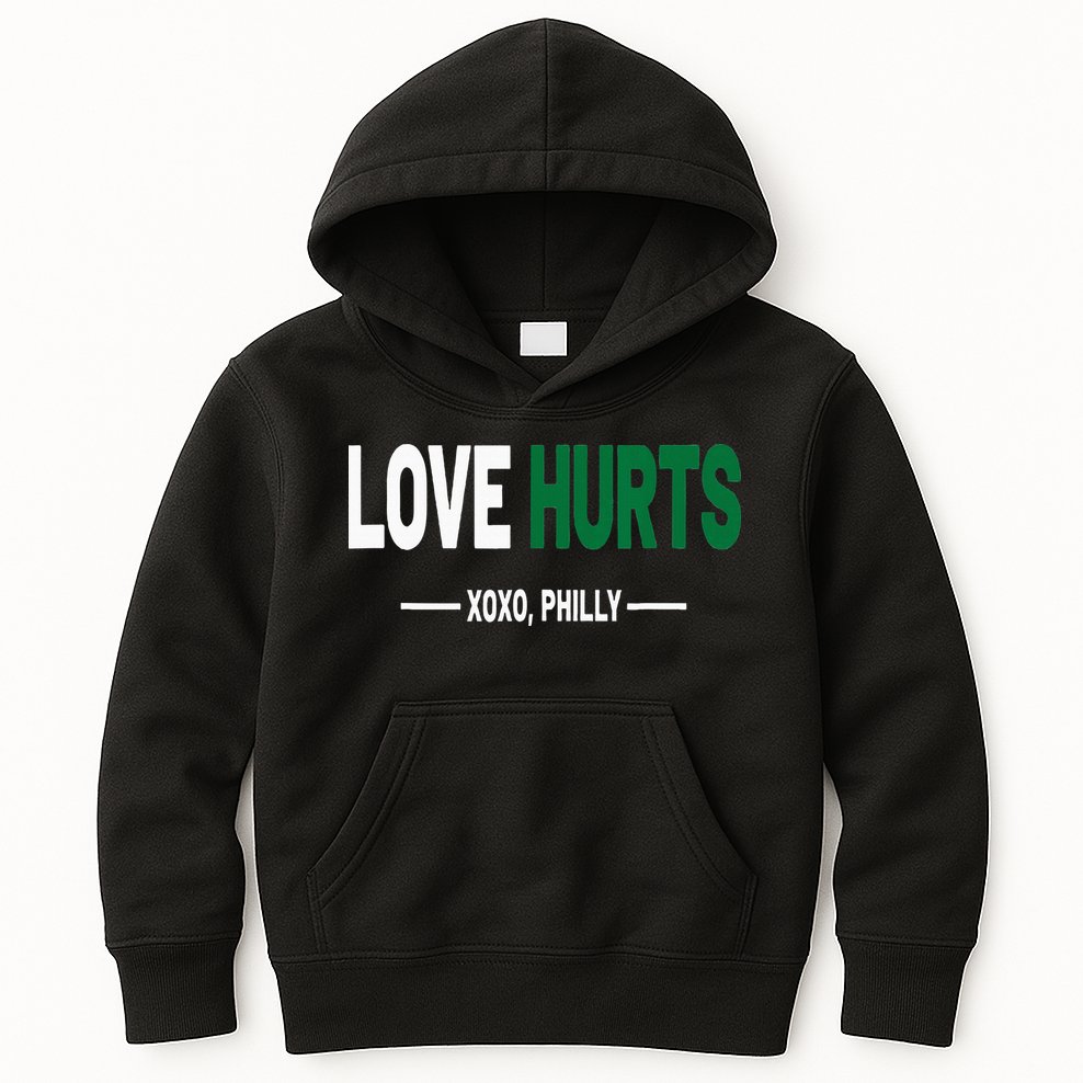 Philadelphia Love Hurts Fan Pride Kids Hoodie