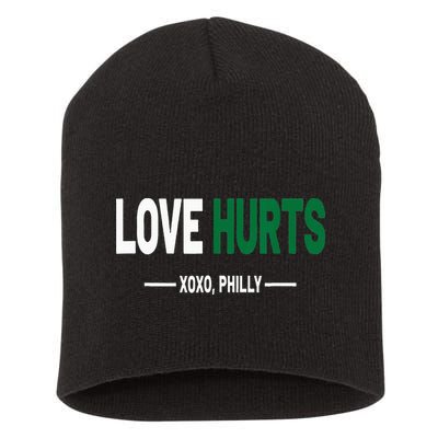 Philadelphia Love Hurts Fan Pride Short Acrylic Beanie
