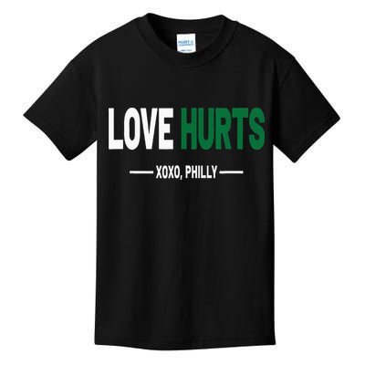 Philadelphia Love Hurts Fan Pride Kids T-Shirt