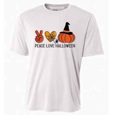 Peace Love Halloween Cooling Performance Crew T-Shirt