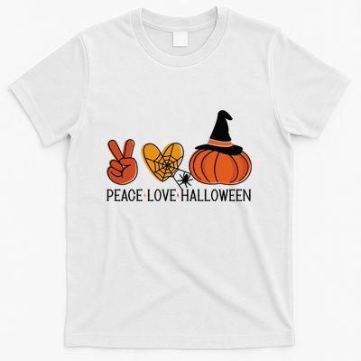 Peace Love Halloween T-Shirt