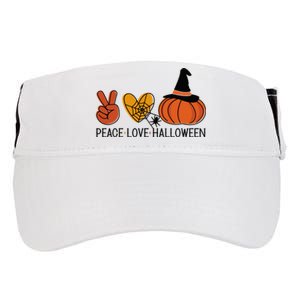 Peace Love Halloween Adult Drive Performance Visor