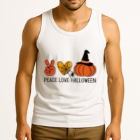 Peace Love Halloween Tank Top
