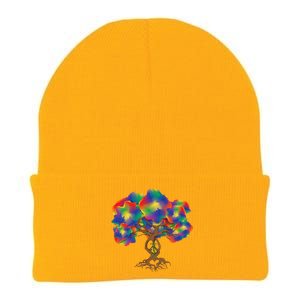 Peace Love Hippie Tree Of Life Arbor Earth Day Hippie Knit Cap Winter Beanie