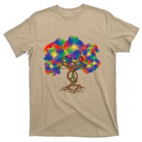 Peace Love Hippie Tree Of Life Arbor Earth Day Hippie T-Shirt