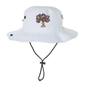 Peace Love Hippie Tree Of Life Arbor Earth Day Hippie Legacy Cool Fit Booney Bucket Hat