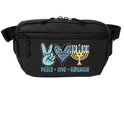 Peace Love Hanukkah Cute Gift Crossbody Pack