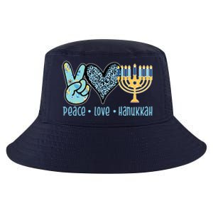 Peace Love Hanukkah Cute Gift Cool Comfort Performance Bucket Hat