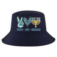 Peace Love Hanukkah Cute Gift Cool Comfort Performance Bucket Hat