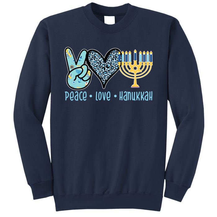 Peace Love Hanukkah Cute Gift Sweatshirt