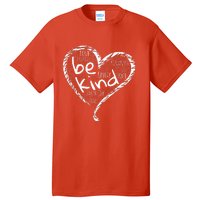 Peace Love Hope Kindness Heart No Bullying Unity Day Orange Tall T-Shirt