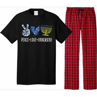 Peace Love Hanukkah Vintage Chanukah Jewish Pajama Set