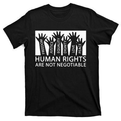 Peace Love Human Rights T-Shirt