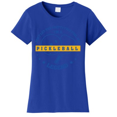 Pickleball Legend Hobby Sports Dinking Paddle Meaningful Gift Women's T-Shirt