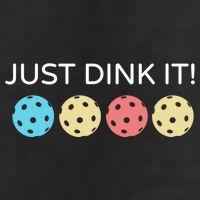 Pickleball Lover Hilarious Just Dink It! Pickleball Gift Adult Drive Performance Visor