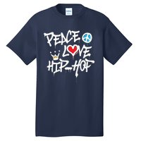 Peace Love Hip Hop Dancing Tall T-Shirt