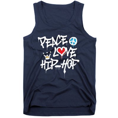 Peace Love Hip Hop Dancing Tank Top