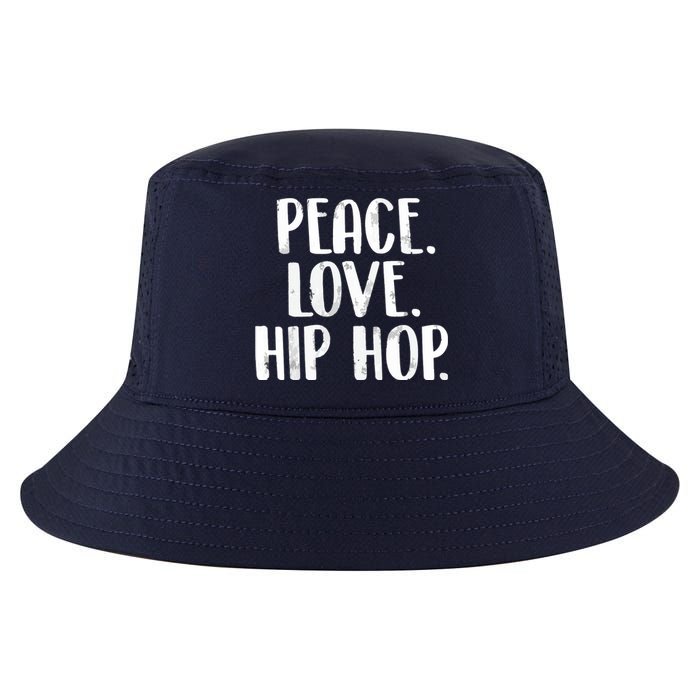 Peace Love Hip Hop HipHop Dancer Breakdance Breakdancing Cool Comfort Performance Bucket Hat