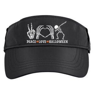 Peace Love Halloween Funny Skeleton Costume Gift Adult Drive Performance Visor