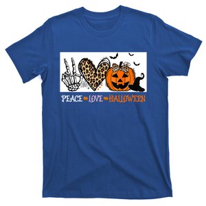 Peace Love Halloween Happy Halloween Pumpkin Cool Gift T-Shirt