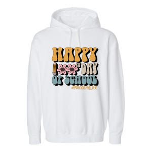 Principal Life Happy 100th Day Of School Meaningful Gift Garment-Dyed Fleece Hoodie