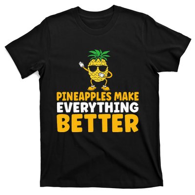 Pineapple Lover Hawaii Fruit Pineapple Hawaiian T-Shirt